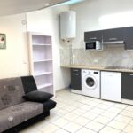 Limoges Haute-Vienne Logement n°10 -1- Canapé cuisine