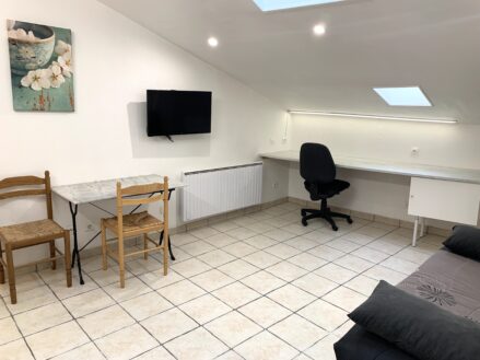 Limoges Haute-Vienne Logement n°10 -3- Repas bureau